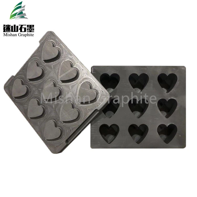Grafittform for kobbersmelting