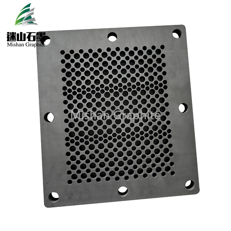 Industriell sintrende grafittplate